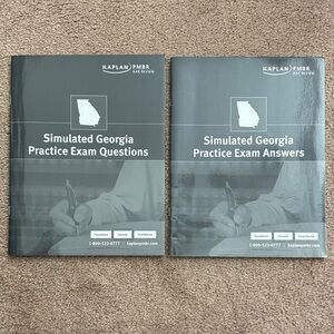 Kaplan PMBR Simulated Georgia Practice Exam Set - Black